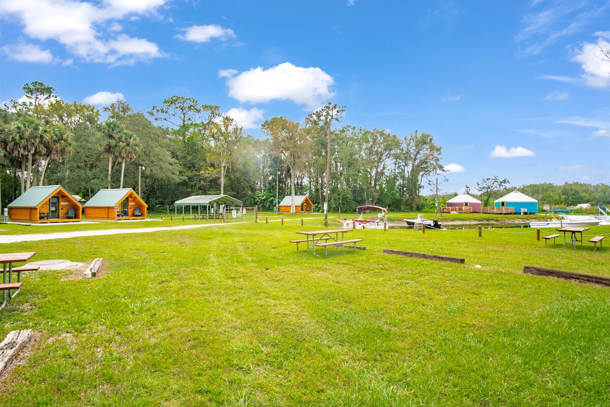 All of our yurt and cabin rentals