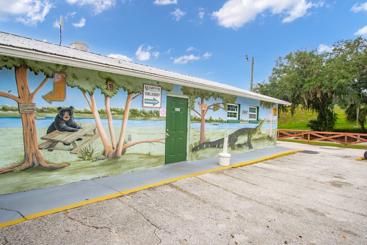 Store front building